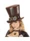Steampunk Hatt med Briller til Voksne