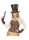 Steampunk klobuk z očali za odrasle
