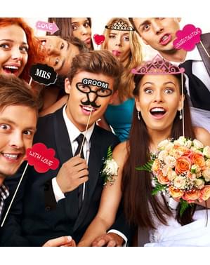 20 peças para Photocall casamento