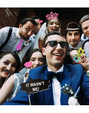 20 de piese pentru Photobooth nuntă anii 20