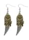 Wing-shaped steampunk earings
