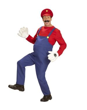 Men's Super Plumber Mario costume