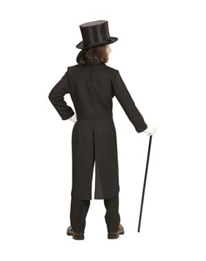 Frac negro elegante para niño