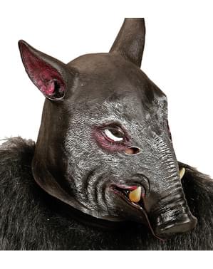 Vildsvine maske til voksne