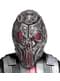 Maschera space predator metallico per adulto