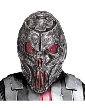 Metallic space predator masker voor volwassenen
