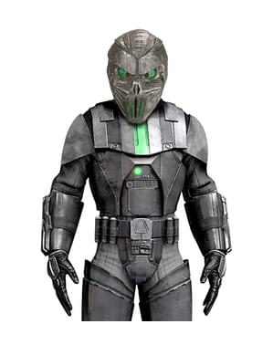 Máscara de alien robótico para homem