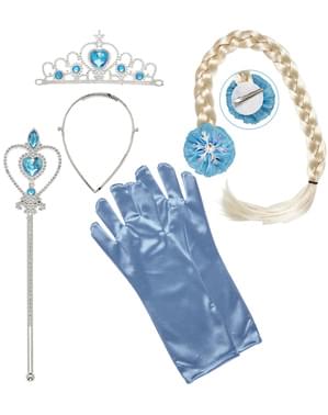 Kit de acessórios de princesa das neves para menina