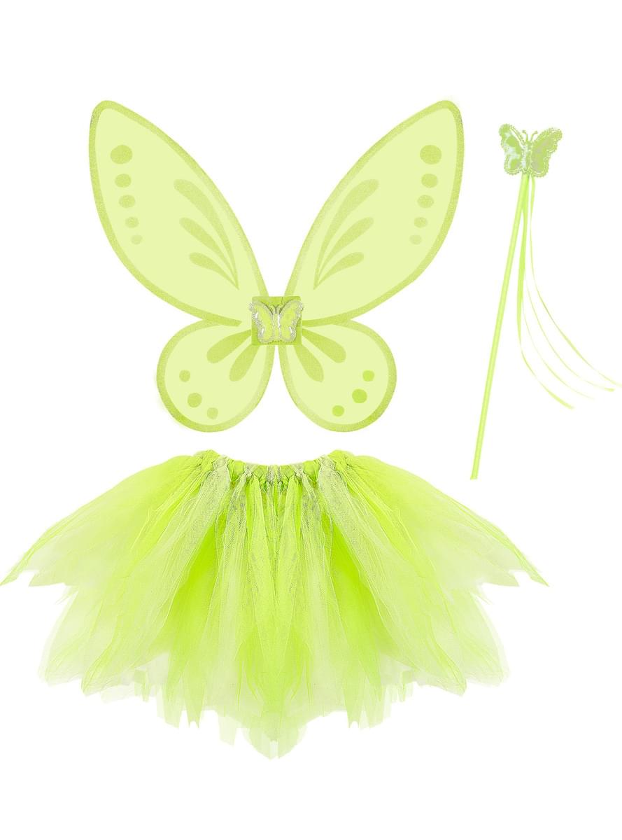 Kit déguisement fée verte fille