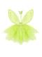 Kit disfraz de hada verde para niña