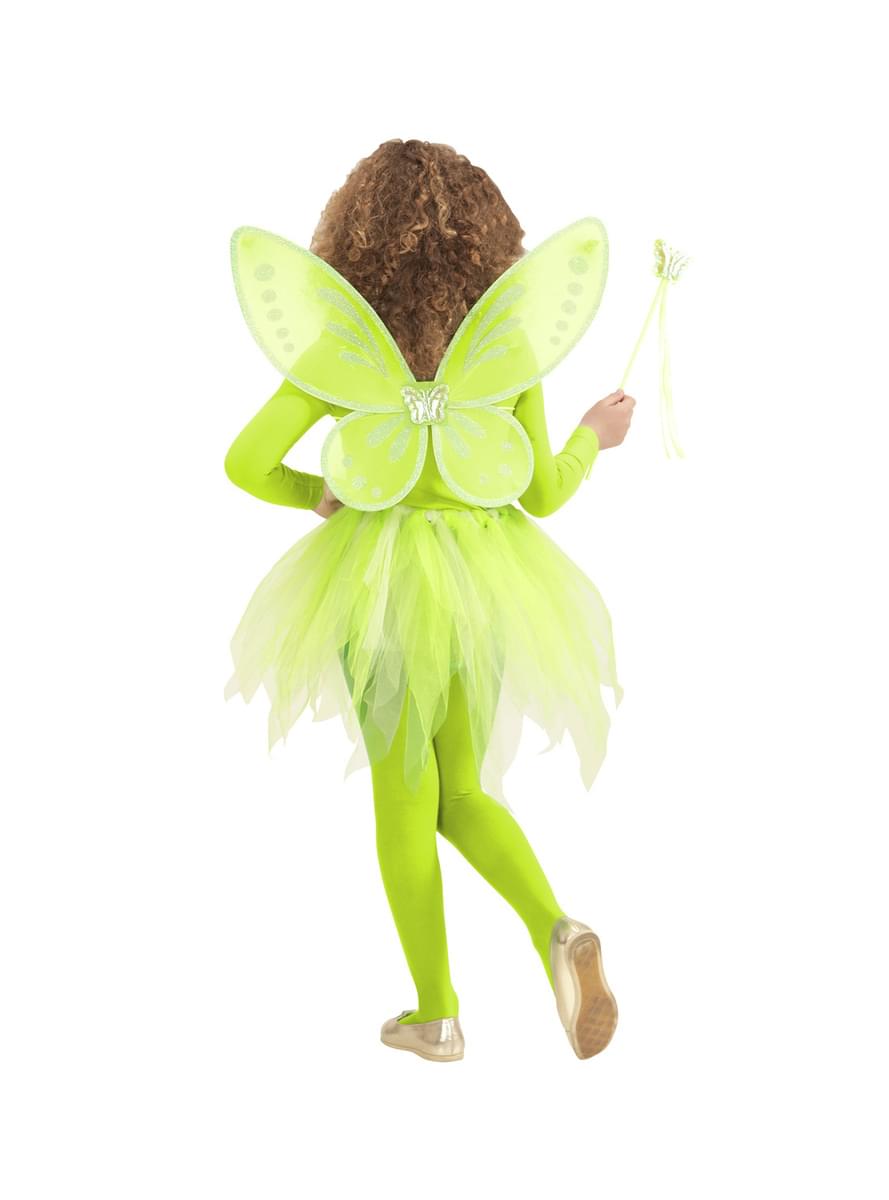 Kit déguisement fée verte fille