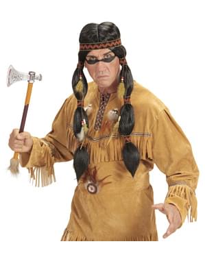 Adults' Sitting Bull Indian wig