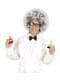 Peruca de cientista Einstein para adulto