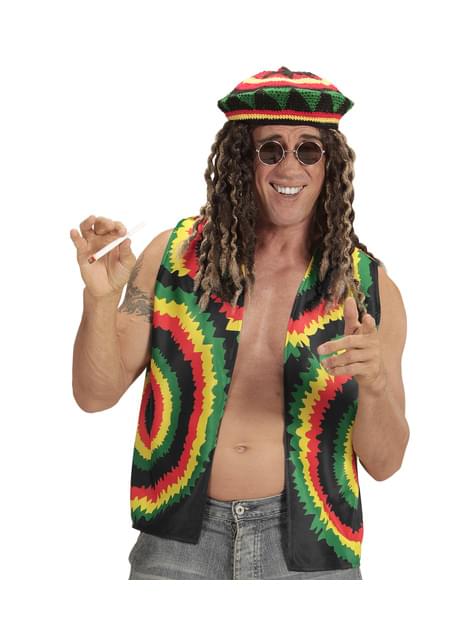 Adults' Jamaican Rastafari costume. Express delivery | Funidelia