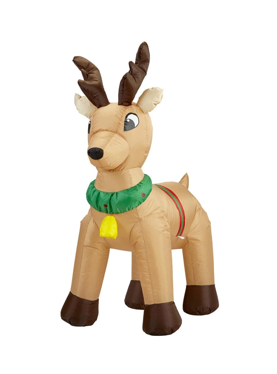 Giant luminous inflatable reindeer for parties and birthdays  Funidelia