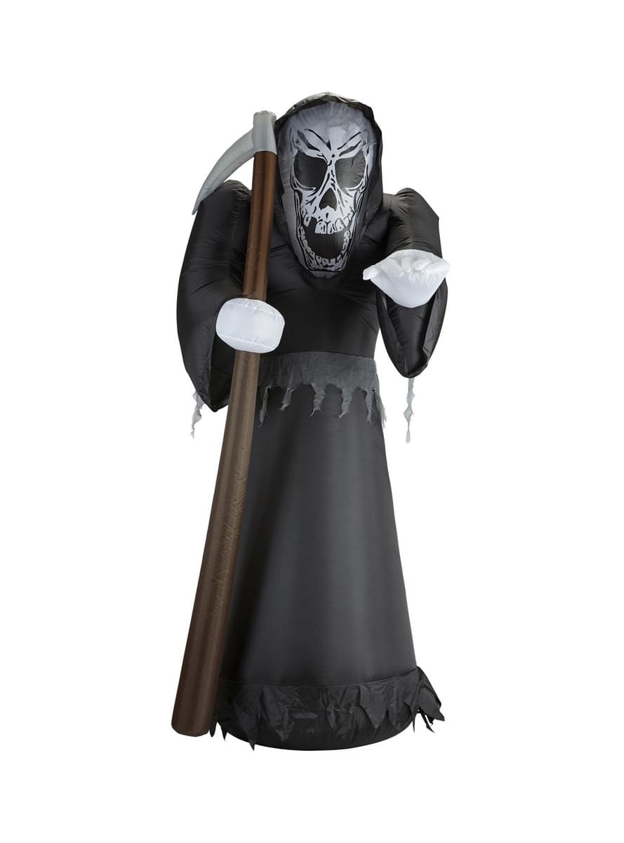 Figurine décorative Faucheuse géant gonflable lumineux