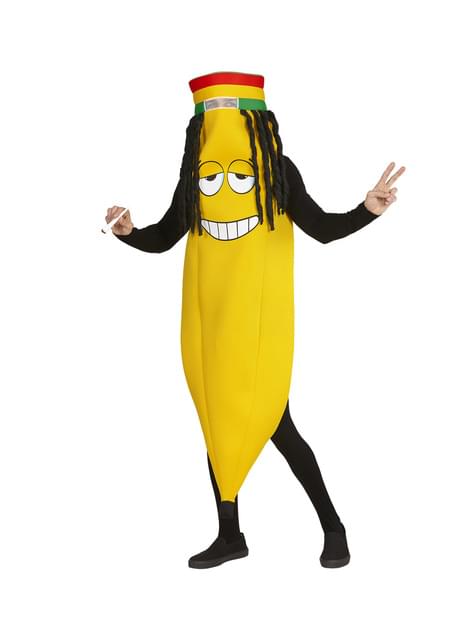 Растафариански бананов костюм за възрастни