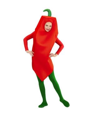 Costum de ardei iute pentru adult