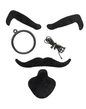 Kit de accesorios de caballero inglés para adulto