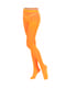 Women's florescent orange tights