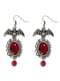 Kit boucles d’oreilles chauves souris avec pierres femme