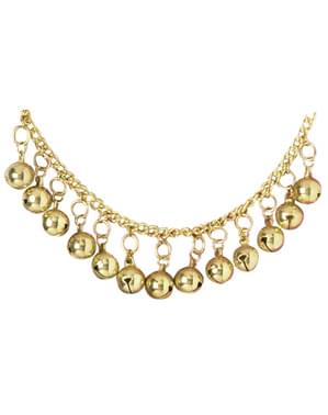 Chevillière gitane clochettes dorées femme