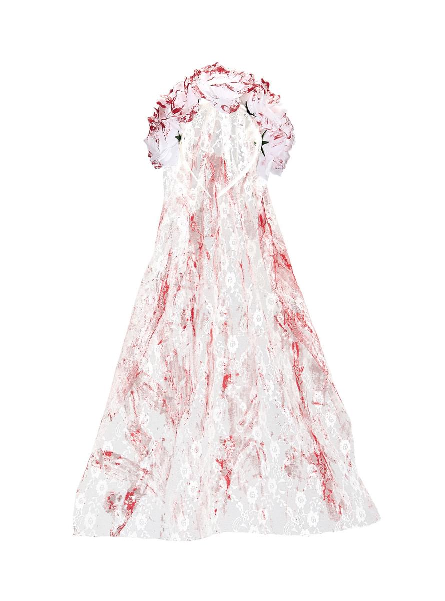 Voile mariée zombie femme