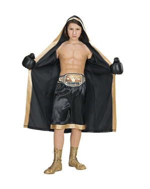 Costum de campion mondial box pentru copii