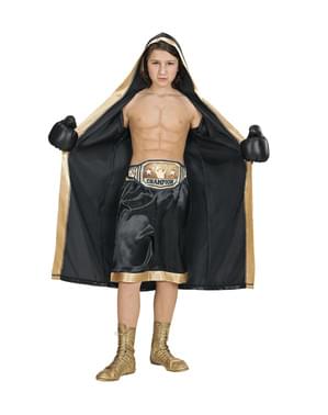 Costume da campione del mondo del box per bambino