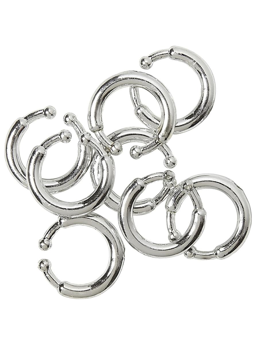 Set 8 piercing clip on