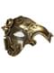 Steampunk halvmaske til voksne