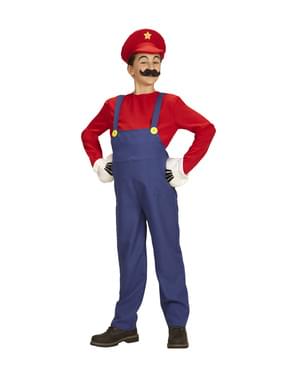 Boys' Super Plumber Mario costume