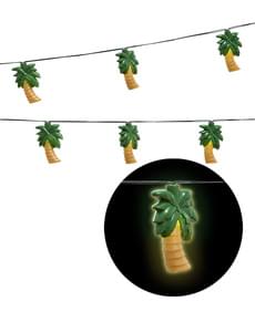Guirlande lumineuse palmiers