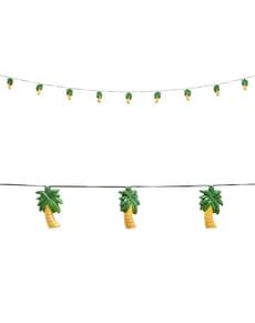Guirlande lumineuse palmiers