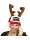 Adults' cap with reindeer antlers