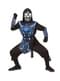 Blå cyber ninja kostyme for barn