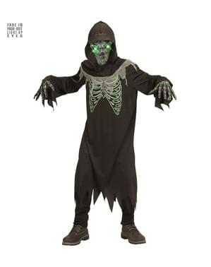 Boys' illuminated soul stealer death costume