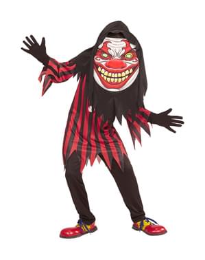 Fato de palhaço horroroso gigante infantil
