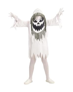 Fato de fantasma maligno gigante infantil