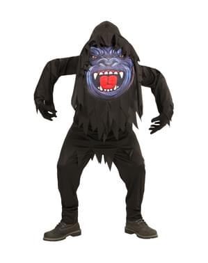 Kostum gorila raksasa anak-anak