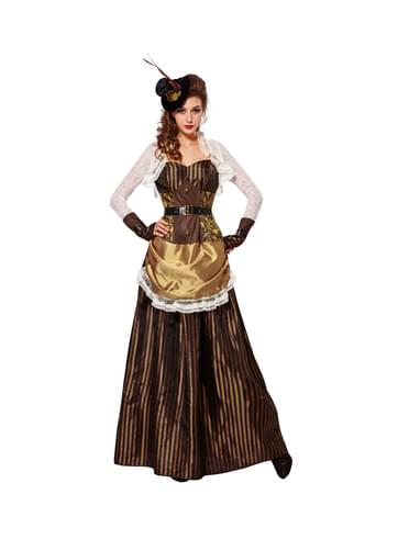 Costum steampunk strălucitor pentru femeie
