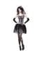 Donker sexy Halloween skelet bruid kostuum voor vrouwen