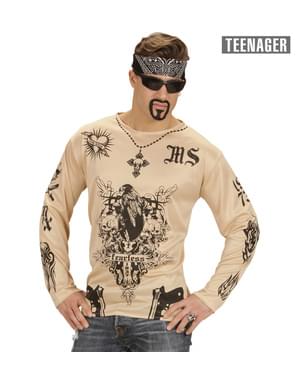 Déguisement tatoué adolescent