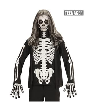 Gençler İçin Boney Skeleton Costume