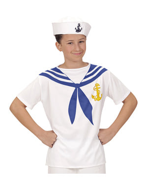 Disfraz de marinero valiente para niño