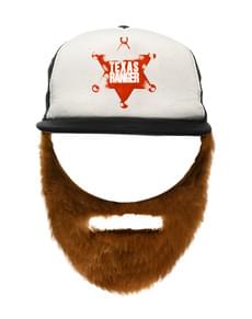 Boné de Chuck com barba para adulto