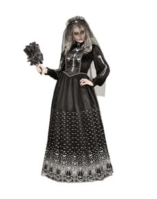 Zombie bruid kostuum voor dames - Verkleedkleding