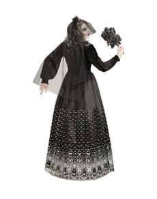 Women's skeleton bride of the darkness costume