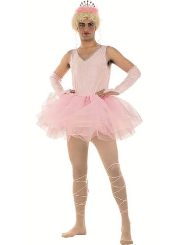 Motiveren maniac Eenheid Roze ballerinakostuum met tutu voor mannen. Volgende dag geleverd |  Funidelia