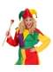 Adults' multicolour jester costume kit